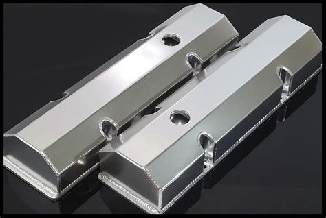 fitting fabricated aluminum valve covers|aftermarket valve covers.